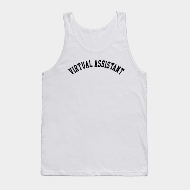 Virtual Assistant Tank Top by KC Happy Shop